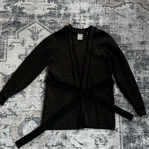 KITH logo cardigan